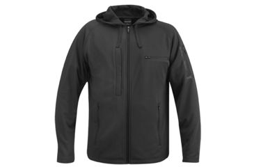 Image of Propper Mens 314 Hooded Sweatshirt Poly Charcoal S F54900W015S