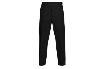 Image of Mens BDU Trouser,Button Fly, Black