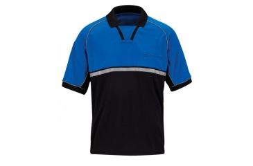 Image of PROPPER F53310A487L: Men's Bike Patrol Polo, Traffic Blue, Large