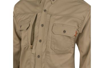 Image of Propper Mens FR Long Sleeve Work Shirt,Khaki,3XL2 F53193J2503XL2