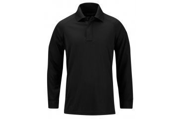 Image of Propper Mens Snag-Free Polo - Long Sleeve T-Shirt,Black,3XL F53620A0013XL
