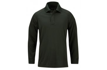 Image of Propper Mens Snag-Free Polo - Long Sleeve T-Shirt,Dark Green,Medium F53620A311M