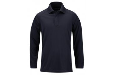 Image of Propper Mens Snag-Free Polo - Long Sleeve T-Shirt,LAPD Navy,2XL F53620A450XXL