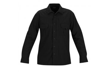 Image of Propper Mens Sonora Shirt Long Sleeve Nylon R Black L F536777001L