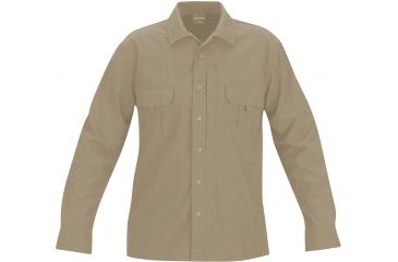 Image of Propper Mens Sonora Shirt Long Sleeve Nylon R Khaki XL F536777250XL