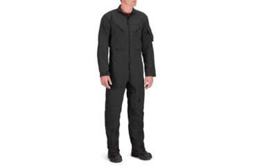 Image of Propper Poly Cotton Twill 27/P Flyers Coverall - Mens, Black, Large, Regular, F51186V001L2