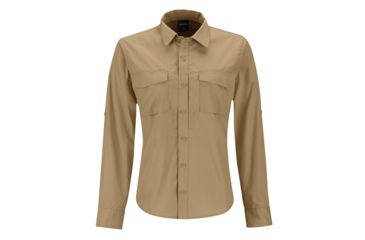 Image of Propper REVTAC Long Sleeve Shirt - Womens, Khaki, Medium, Regular, F533550250M2