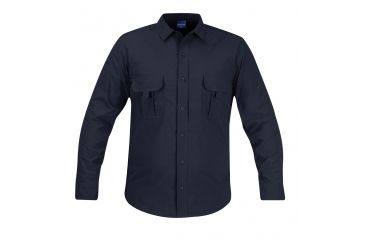 Image of PROPPER Summerweight Tactical Mens Long Sleeve Shirt, LAPD Navy, 3XL-R F53463C4503XL2