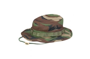Image of Propper Sun Hat/Boonie, 60/40 Cotton/Poly Twill, Choose Size Head Circum. 21 7/8, Choose Color Woodland