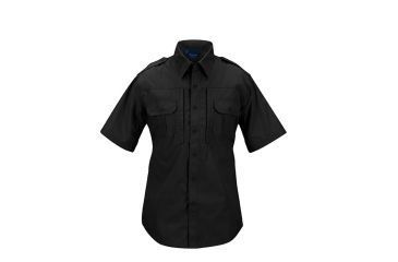 Image of Propper F531150 Tactical Lightweight Short Sleeve Shirt, Black, 4XL