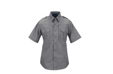 Image of Propper F531150 Tactical Lightweight Short Sleeve Shirt, Gray, Extra Small