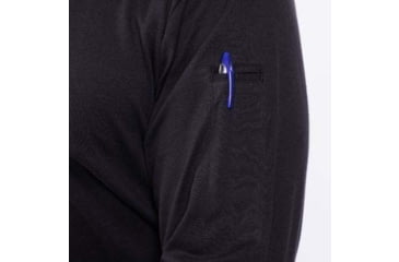 Image of Propper Uniform Cotton Long Sleeve Polo - Mens, Midnight Navy, L, F58225N414L