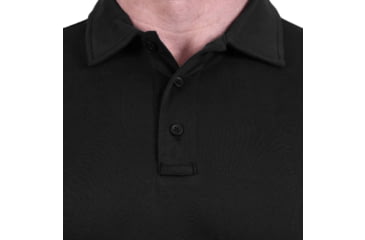 Image of Propper Uniform Cotton Long Sleeve Polo - Womens, Black, XS, F58235N001XS