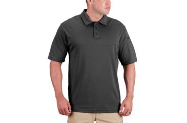 Image of Propper Uniform Cotton Polo - Mens, Charcoal, 2XL, F58065N0152XL