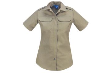 Image of Propper Womens LDS Shirt - Short Sleeve, Silver Tan, Extra Small, F53953V277XS