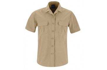 Image of Propper Womens Summerweight Tactical Shirt-Short Sleeve, Khaki, XXL, F53763C250XXL