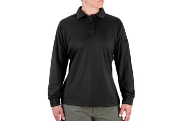 Image of Propper Womens Uniform Polo - Long Sleeve, Black, 3XL, F53964C0013XL