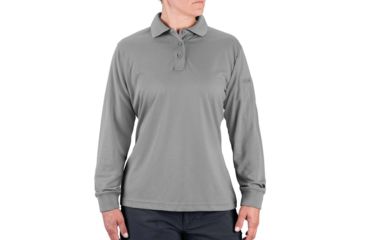 Image of Propper Womens Uniform Polo - Long Sleeve, Grey, 3XL, F53964C0203XL