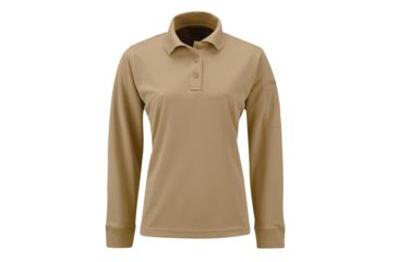 Image of Propper Womens Uniform Polo - Long Sleeve, Silver Tan, Medium, F53964C226M