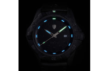 Image of ProTek Carbon Dive Watch, Carbon Case/Black Dial/Black Strap, One Size, PT1001