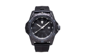 Image of ProTek Carbon Dive Watch, Carbon Case/Black Dial/Black Strap, One Size, PT1001