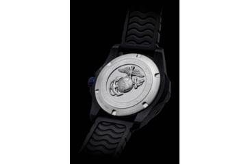 Image of ProTek Carbon USMC Dive Watch, Carbon Case/Black Dial/Black Strap, One Size, PT1011