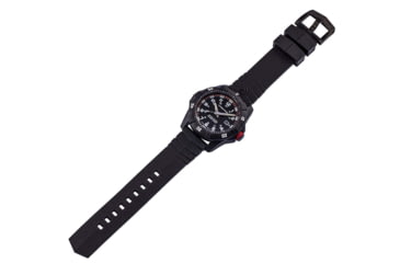 Image of ProTek Carbon USMC Dive Watch, Carbon Case/Black&amp;Red Dial/Black Strap, One Size, PT1012