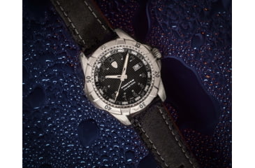 Image of ProTek Steel Dive Watch, SS Case/Black Dial/Black Strap, One Size, PT2001