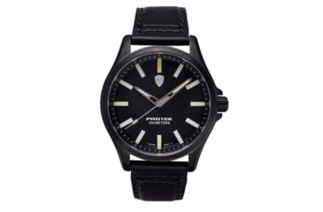 Image of ProTek Titanium Field Watch, Titanium Ip Black Case/Black Dial/Black Strap, One Size, PT3002