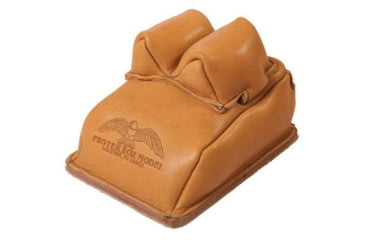 Image of Protektor Model Bunny Ear Rear Bag with Hard Bottom, Brown, 14A