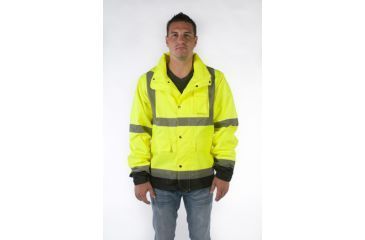 Image of Utility ProWear High Visibility Rain Jacket Class 3