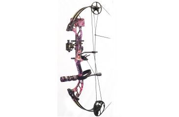 Image of PSE Archery RTS Pro Stinger X Bow Package - SX / Right Handed / 29in Draw Length / 40lb Draw Weight, Muddy Girl/Black, 1517SXRMG2940