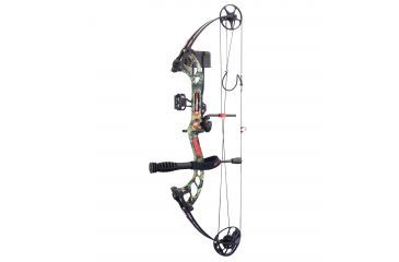 Image of PSE Archery RTS Stinger X Bow Package - SX / Left Handed / 29in Draw Length / 70lb Draw Weight, Camo/Black, 1514SXLCY2970