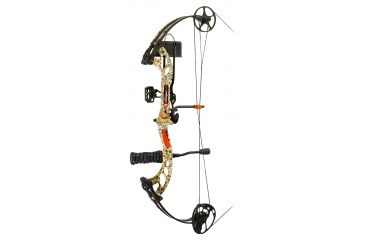 Image of PSE Archery RTS Stinger X Bow Package - SX / Right Handed / 29in Draw Length / 70lb Draw Weight, Desert Tan/Black, 1514SXRDT2970