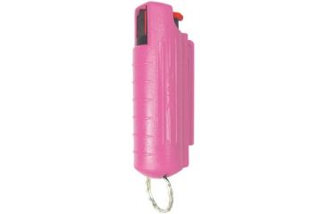 Image of Personal Security Products 1/2 oz. Pepper Spray w/Hard Case and Key Ring, Pink, EHC14PKC