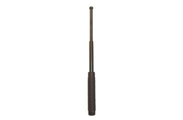 Image of PSPI NS16R Expandable Baton W/Sheath 16'' Foam Handle Steel Blk