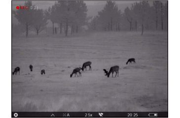 Image of OpticsPlanet Exclusive Refurbished, Pulsar 2.5-20x Helion 2 XP50 2.5-20 Thermal Monocular,17mm, 640x480px, Black, PL77402