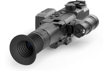 Image of Pulsar Digisight Ultra LRF N450 Digital Night Vision Rifle Scope, 4.5-18x40mm, 50 mm Tube, SFP, Multiple Reticles, Black, PL76627