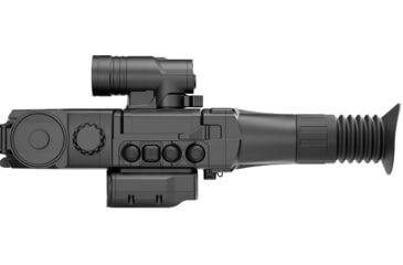 Image of Pulsar Digisight Ultra LRF N450 Digital Night Vision Rifle Scope, 4.5-18x40mm, 50 mm Tube, SFP, Multiple Reticles, Black, PL76627