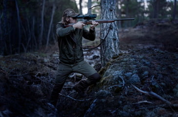 Image of Pulsar Digisight Ultra LRF N450 Digital Night Vision Rifle Scope, 4.5-18x40mm, 50 mm Tube, SFP, Multiple Reticles, Black, PL76627