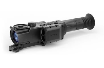 Image of OpticsPlanet Exclusive Refurbished, Pulsar LRF N450 Digital NV Rifle Scope, 4.5-18x40mm, 50 mm Tube, SFP, Multiple Reticles, Black, PL76627
