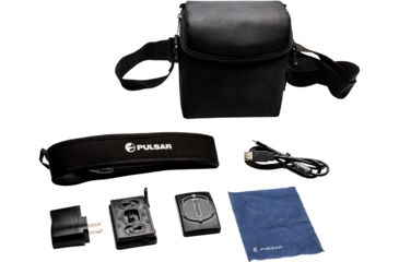 Image of OpticsPlanet Exclusive Refurbished, Pulsar Accolade 2 LRF XP50 2.5-20x42mm Thermal Binocular, Black, PL77410