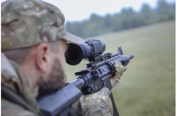 Image of OpticsPlanet Exclusive Refurbished, Pulsar Core RXQ30L 1.6-6.4x22mm Thermal Imaging Rifle Scope, PL76483Q