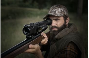 Image of Pulsar Digisight Ultra N355 Digital Night Vision Rifle Scope Weaver QD112, Black, PL76370Q