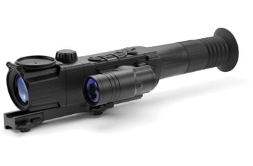 Image of Pulsar Digisight Ultra N355 Digital Night Vision Rifle Scope Weaver QD112, Black, PL76370Q