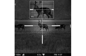 Image of Pulsar Digisight Ultra N455 Digital Night Vision Rifle Scope, Black, PL76618