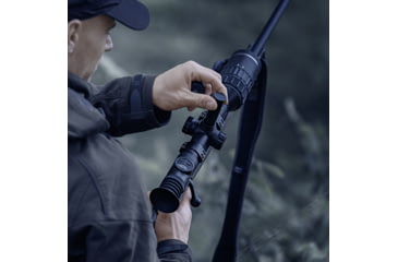 Image of Pulsar Digex C50 Night Vision Rifle Scope, 3.5-14x30mm, w/Pulsar Digex-X850S IR Illuminator, Black, PL76635L