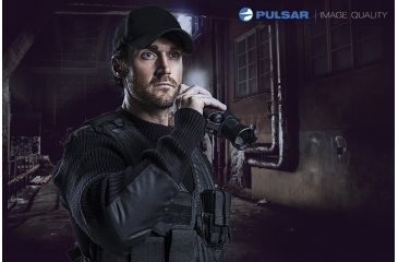 Image of Demo,Pulsar Quantum XD19A 1-4x16 Thermal Imaging Monocular, Matte Black, PL77318-DEMO