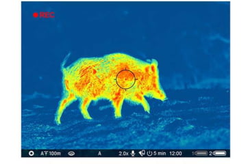 Image of Pulsar Thermion 2 LRF XQ50 Pro 3-12x Thermal Riflescope, 30mm, 384x288, Black, PL76555