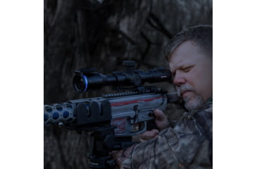 Image of OpticsPlanet Exclusive Refurbished, Pulsar Thermion XM30 Thermal Rifle Scope, 3-13x, 320x240 Resolution, 50Hz, 30mm Tube, Customizable Reticles, Black, PL76524